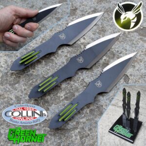 Master Cutlery - Green Hornet - Set Coltelli da Lancio di Kato - MC-GH01 - coltello