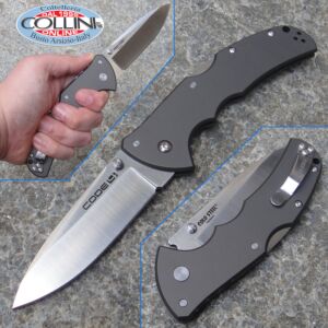 Cold Steel - Code 4 Knife - Spear Point Plain - CPM-S35VN - 58PS - messer