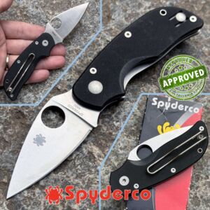 Spyderco - Cat Knife - Satin 440C & Black G10 - SC129GP - COLLEZIONE PRIVATA - Coltello