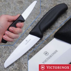 Victorinox - Spelucchino 8cm - Coltello in ceramica bianca - V-7.20 03.08G