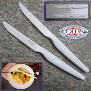 Kyocera - Set 2 Messer Steakmesser in weißer Keramik SK2WHWH
