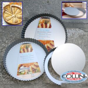 Patisse - Tortenform mit herausnehmbarem Boden cm. 30 - Silver Top