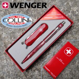 Wenger - Duo Classic 81- 6.85.00 - Caran d'Ache penna + Wenger Executive 81 Red 