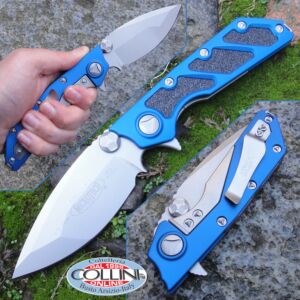 Microtech - DOC Blue Satin - Death on Contact - 153-7BL - coltello