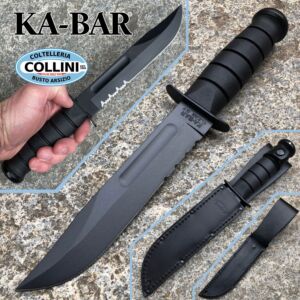Ka-Bar - Black Fighting Knife - 02-1212 - Lederscheide - Messer