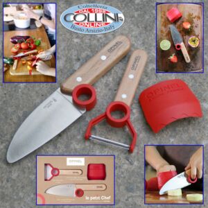 Opinel - La collezione Le Petit Chef - Kinder Küchenmesser Set 3-teilig