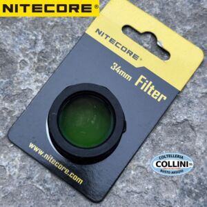 Nitecore - Green Filter for 34mm Flashlight - NFG34 - Accessori Torce Led