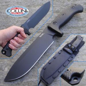 Lionsteel - M7 TiNi - Black Canvas Micarta - M7MB - coltello