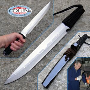 Takeshi Saji - Mikaduki 270 Black - coltello artigianale