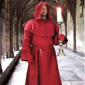Museum Replicas Windlass - Monks Robe Red 100298 - abbigliamento medievale