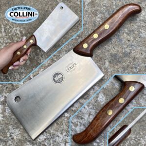 Due Buoi - Collini 16cm Hackbeil mit Klingenschutz - Küchenmesser