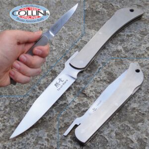 To-Un Ihara - Hikari Higonokami Style Titanium CP - HK03CPTI - coltello artigianale