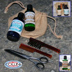 Dr. K Soap Company - Bartpflege-Set - Toner, Seife und Bartschere - Hergestellt in Irland