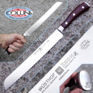 Wusthof Germany - Ikon - Bread Knife 23cm. - 4966/23 - coltello cucina