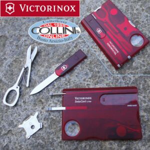 Victorinox - SwissCard Lite Red 14 usi - 0.7300.T - coltello multiuso