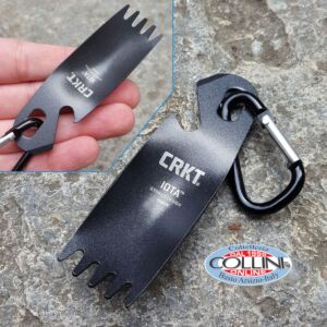CRKT - iota black - Gabel und Löffel Multipurpose - Schlüsselanhänger 