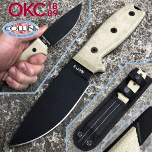 Ontario Knife Company - RAT 3 Micarta - Messer