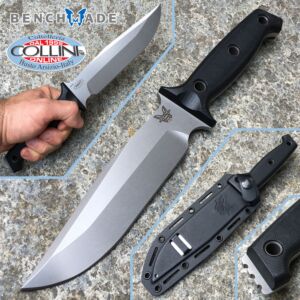 Benchmade - Sibert Arvensis 119 Knife Black G-10 - Messer