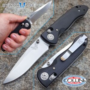 Benchmade - Foray 698 Axis Lock Knife Black G-10 - messer