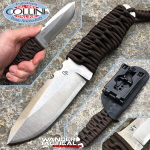 Wander Tactical - Scrambler - Satin SanMai Cos & OD Brown Paracord - Messer