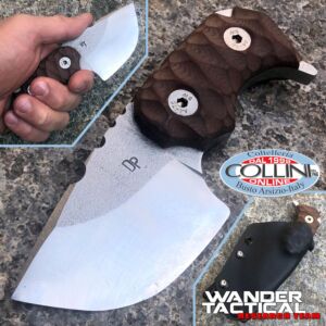 Wander Tactical - Tryceratops - Satin SanMai CoS & Brown Micarta - Handwerksmesser