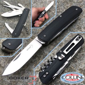 Boker Plus - Tech Tool Stadt 12 3 Messer verwendet 01BO803 - Gebrauchsmesser 