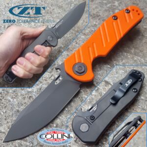 Zero Tolerance - Emerson Clip Point - ZT0630ORBLK - Orange G10 Sprint Run - Messer