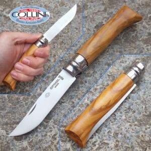 Opinel - Olivenholz - 8 Stahl - Messer