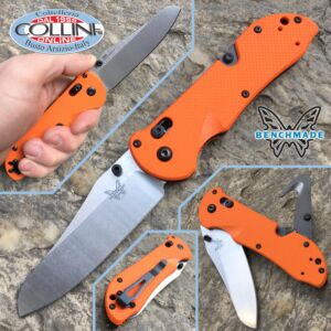 Benchmade - Triage 915 orange tool - Axis Lock Messer 