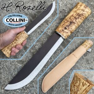 Roselli - Grobes Leuku-Messer - R150 - handgefertigtes Messer