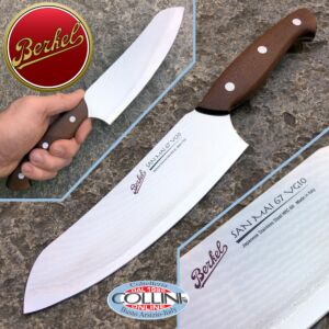 Berkel - San Mai VG10 67 Schichten - Santoku Messer 18 cm - Küchenmesser 