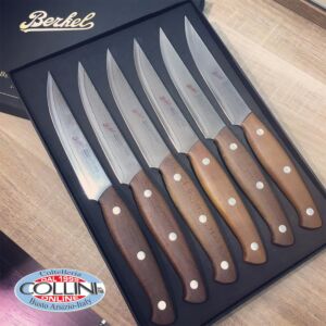 Berkel - San Mai VG10 67 Schichten - Serie 6 Stück Steakmesser 11 cm - Tischmesser 