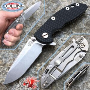 Rick Hinderer Knives - XM-18 - Spearpoint 3.0" Black - messer semi custom