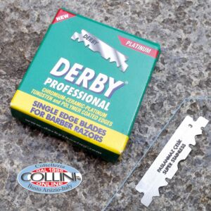 Derby - 100 Klingen aus rostfreiem Stahl fur Shavette - einseitige Schneide