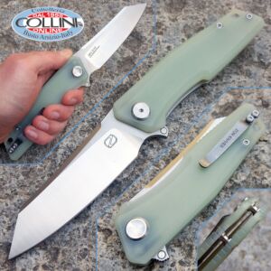 Stedemon Knife Co. - ZKC C02 Jade Flipper - STEZKCC029 - Messer