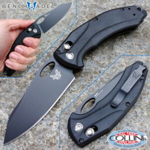 Benchmade - Mini Loco Black Axis Knife G-10 - 818BK - Messer