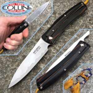 Mcusta - MC-192C Slip Joint Messer Schwarz / Gelb - Messer